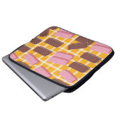 Verschiedene aromatisierte Wafer mit nahtlosem Hin Laptopschutzhülle (Vorne Knopf)