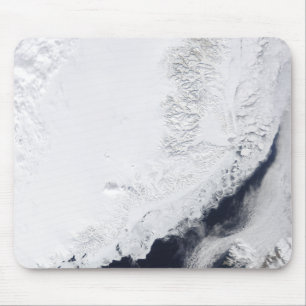 Verschiedene Arten des Treibeises Mousepad