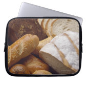 Verschiedene Arten von handwerklichem Brot Laptopschutzhülle (Vorderseite)