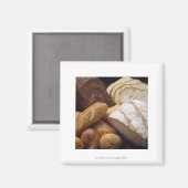 Verschiedene Arten von handwerklichem Brot Magnet (Vorderseite/Rückseite)