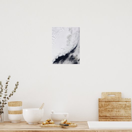 Verschiedene Arten von Meereis Poster (Küche)