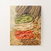 Verschiedene Arten von Pasta Puzzle (Vertikal)