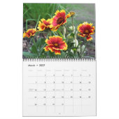 Verschiedene Blume Fotografie Nah Kalender (Mär 2027)