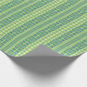 Verschiedene Blumen-Cupflowers Geschenkpapier (Ecke)
