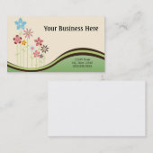 Verschiedene Blumen-Geschäfts-Karte Visitenkarte (Vorne/Hinten)