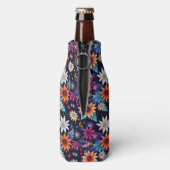 Verschiedene Blumen Shades Pattern-24192 Flaschenkühler (Flasche Rückseite)