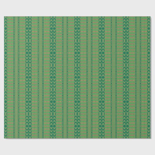 Verschiedene Blumenflügel Geschenkpapier (Flach)