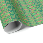 Verschiedene Blumenflügel Geschenkpapier (Rolleneckpunkt)