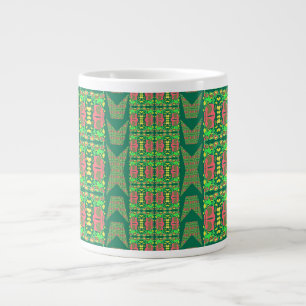 Verschiedene Blumenflügel Jumbo-Tasse