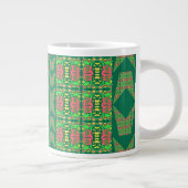 Verschiedene Blumenflügel Jumbo-Tasse (Rechts)