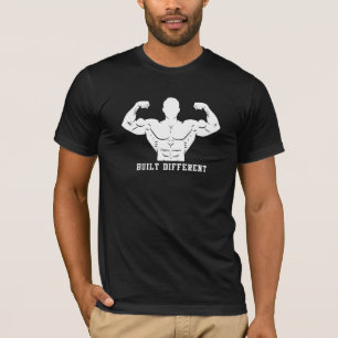 Verschiedene Bodybuilding Männer-Fitnessmotivation T-Shirt