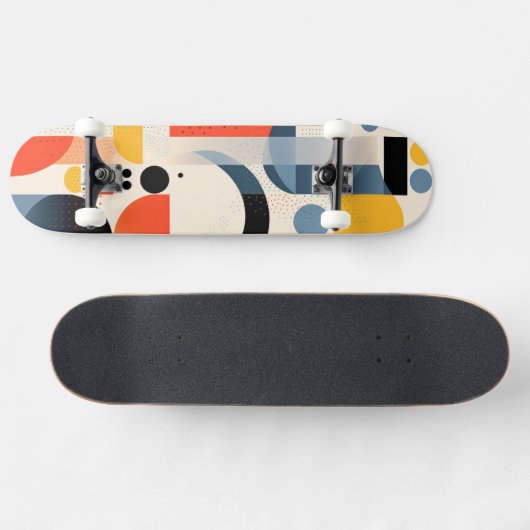 Verschiedene bunte Formen Skateboard (Horizontal)