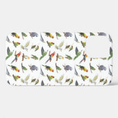 Verschiedene bunte Papageien Case-Mate iPhone Hülle (Rückseite (Horizontal))