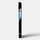 Verschiedene Cocktails in Martini-Brillen auf schw Case-Mate iPhone Hülle (Rückseite / Links)