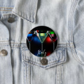 Verschiedene Cocktails in Martini Brillen mit Lich Button (Beispiel)