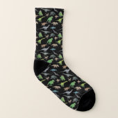Verschiedene Dinosaurier Muster Socken (Links - Innen)