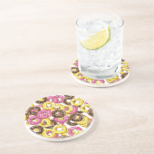 Verschiedene Donuts Untersetzer (Seite)
