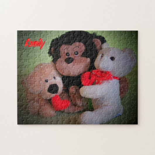 Verschiedene Familien oder eigene Bilder hinzufüge Puzzle (Horizontal)