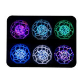 Verschiedene Farben Buckyball Magnet (Horizontal)