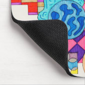 Verschiedene Farben Mousepad (Ecke)