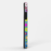 Verschiedene farbige Blume iPhone Case (Hinten/Rechts)