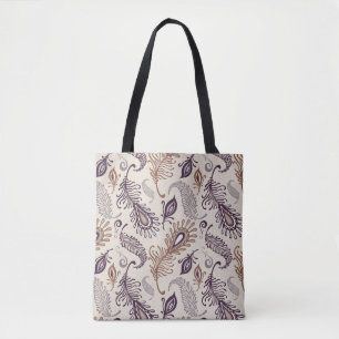 Verschiedene Feder Muster Tasche