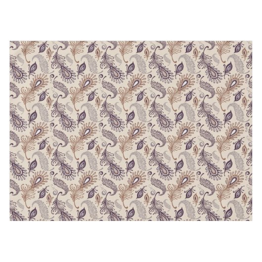 Verschiedene Feder Muster Tischdecke (Vorderseite (Horizontal))