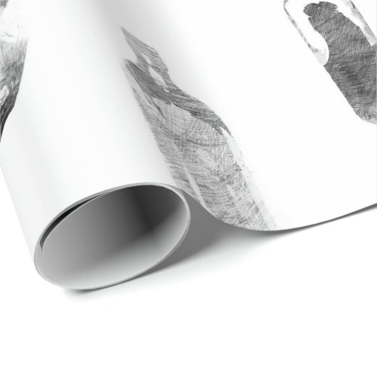 Verschiedene Flaschen Geschenkpapier (Rolleneckpunkt)