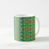 Verschiedene florale Flügel Kaffeetasse (VorderseiteRechts)