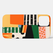 Verschiedene Formen: abstraktes nahtloses Design Case-Mate iPhone Hülle (Rückseite (Horizontal))