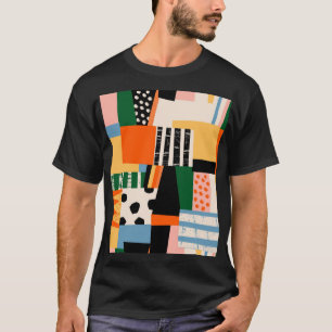 Verschiedene Formen: abstraktes nahtloses Design T-Shirt