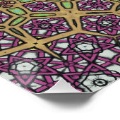 Verschiedene Formen in Bewegung Poster (Ecke)