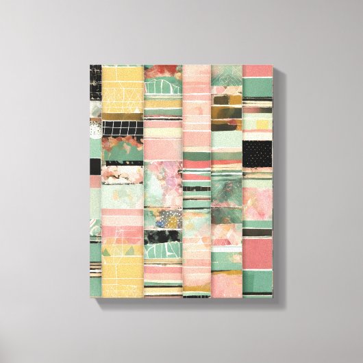 Verschiedene Formen Moderne farbenfrohe Kunst Canv Leinwanddruck (Vorderseite)