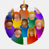 Verschiedene Gemeinschaft Keramik Ornament (Hinten)