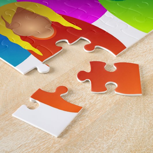 Verschiedene Gemeinschaft Puzzle (Seite)