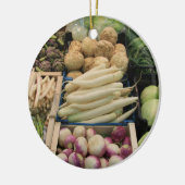 Verschiedene Gemüsesorten Keramik Ornament (Links)