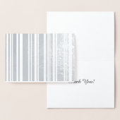 Verschiedene gepunktete Silberstreifen Folienkarte (Anzeige)