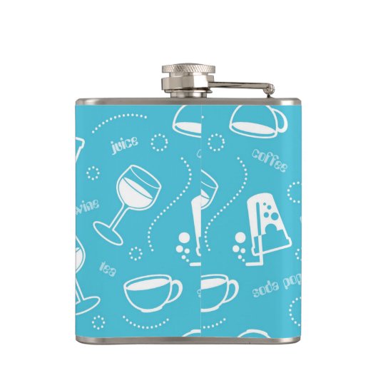 Verschiedene Getränke Flachmann (Rückseite)