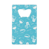 Verschiedene Getränke Geldkarten Flaschenöffner (Vorderseite)