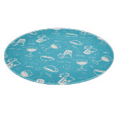 Verschiedene Getränke Schneidebrett (Ecke)