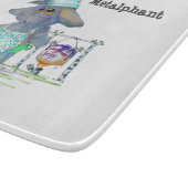 Verschiedene Größen des Metalphant Schneidebrett (Ecke)