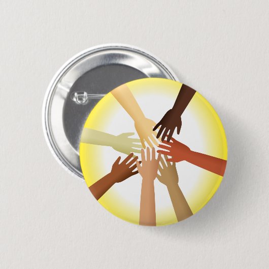 Verschiedene Hände Button (Vorne & Hinten)