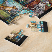 Verschiedene Hunde-Rassen im Glass-Modus Puzzle (Seite)