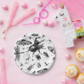 Verschiedene Insekten Pappteller (Party)