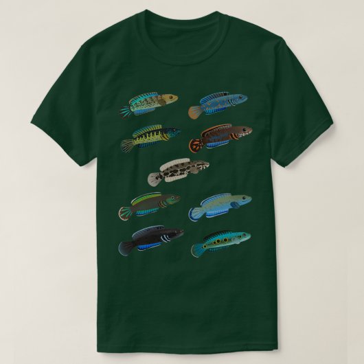Verschiedene Kanäle Snakeheads Pack T-Shirt (Design vorne)