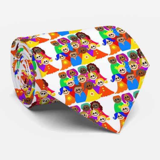 Verschiedene Kinder Krawatte (Gerollt)