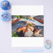 Verschiedene Meeresfrüchte Flyer (Einzeln)