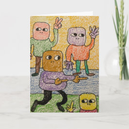 Verschiedene Menschen Alles Gute zum Geburtstag Ka Karte