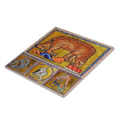 VERSCHIEDENE MITTELALTERLICHE BEWÄLTIGUNG, BEAR,WA FLIESE (Seite)