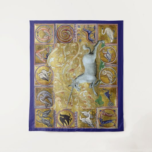 VERSCHIEDENE MITTELVERBESSERUNG, UNIKORANLAGE,WALD WANDTEPPICH (Vorderseite)